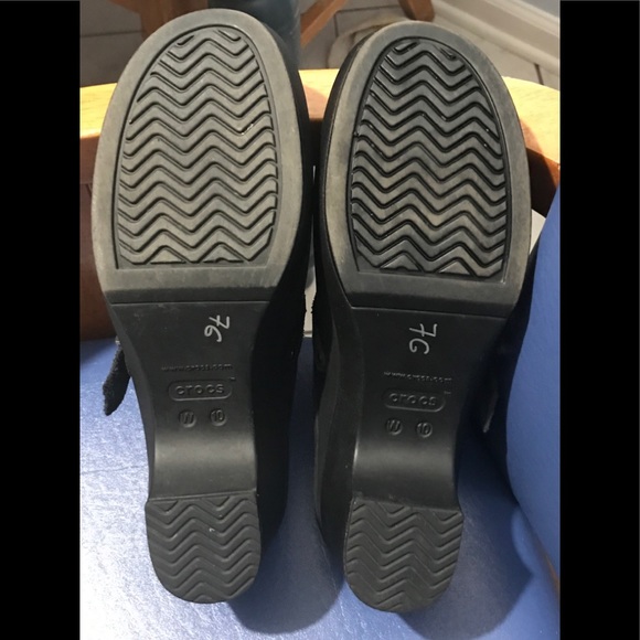 Crocs women’s dual comfort black Sarah clogs - Picture 7 of 16